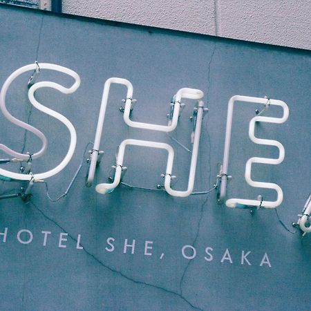 Hotel She, Осака Екстериор снимка